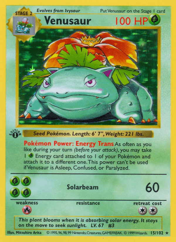 Venusaur (Base Set Reprint)